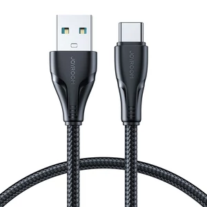 Joyroom Surpass Series A11 USB-A / USB-C 3A Kábel 1,2 m - Čierna