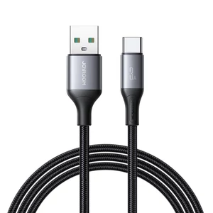 Joyroom S-A28 Flash Series 3A USB-A - USB-C kábel 2m - čierny