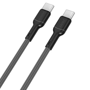 Dudao L9C Max 240W PD USB-C - USB-C Kábel 1.2m - Čierny