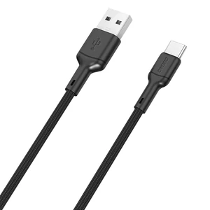 Dudao L9T 5A USB-A - USB-C Kábel 1m - Čierny