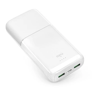 Puro Powerbank DAILY 20 PLUS 20000mAh 2x USB-A / 1x USB-C 22.5W PD AFC - white