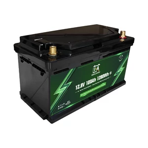 Idealakku IA sorozatú LiFePO₄ akkumulátor 12,8V 100Ah intelligens BMS-sel, Bluetooth-tal & integrált fűtéssel