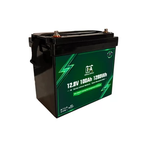 Idealakku IB sorozatú Mini LiFePO₄ akkumulátor 12,8V 100Ah intelligens BMS-sel és Bluetooth-szal