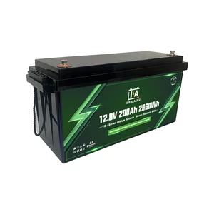 Idealakku IB sorozatú LiFePO₄ akkumulátor 12,8V 200Ah intelligens BMS-sel és Bluetooth-tal & integrált fűtéssel