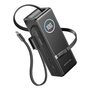 EcoFlow RAPID Powerbank 25000mAh, 170W (built-in 100W cables) EcoFlow RAPID Powerbank 25000mAh, 170W (built-in 100W cables)