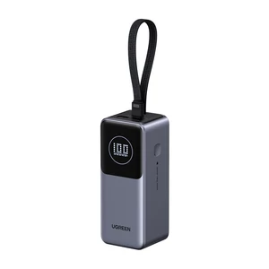 UGREEN PB723 Power Bank 20000mAh USB 2x USB-C, 130W (gray)