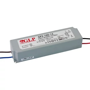 GLP GPV-100-36, GLP power supply GPV series 36V/2.8A, CV, non-PFC, IP67 plastic housing