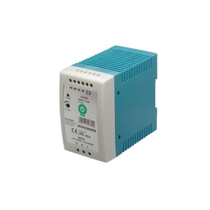 POS MDIN100W24, tenký napájací zdroj 24V/4A na montáž na DIN lištu, plastové puzdro