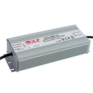 Napájací zdroj GLP GLG-200-24, GLP LED ovládač s konštantným napätím PFC 200W, IP67, 24V/8,33A