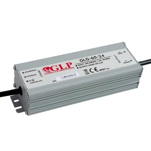 Napájací zdroj GLP GLG-60-24, GLP LED driver s konštantným napätím PFC 60W, IP67, 24V/2,5A