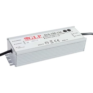 Napájací zdroj GLP GLG-150-12A, GLP LED ovládač s konštantným napätím, PFC 150W, IP65, 12V/12,5A