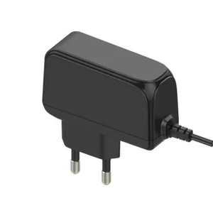 Napájací zdroj POS POS24050A, 24V/0,5A/12W, napájací adaptér, AC:CEE7/16. Napätie DC: 2,1/5,5 (+)