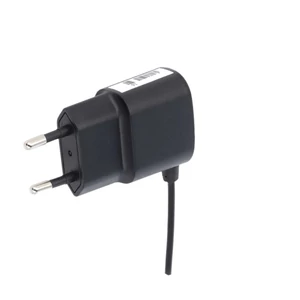 Napájací zdroj POS POS05055A, POS05055A, 5V/0,55A/2,75W čierny, adaptér, AC:CEE7/16. Typ DC: 2,1/5,5 (+)