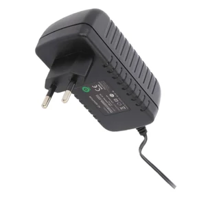 Napájací zdroj POS POSB12200A-2555, impulzný 12V/2A/24W, horizontálny adaptér, AC:CEE7/16. Napätie DC: 2,5/5,5 (+)