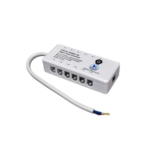 Napájací zdroj POS FTPC75-ZIGBEE-CB, 12-portový ovládač stmievania POS Zigbee, Vin: 12-24VDC, Io: 6,25A Max, 2,5A na zásuvku
