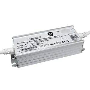 Napájací zdroj POS MCHQ100V12-GA, LED ovládač 12V/8,33A CV, kovové puzdro, PFC, univerzálny AC vstup (max. 305VAC), nastaviteľný Uo/Io