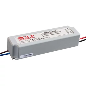 Tápegység GLP GPCP-60-700, Driver prądowy 700mA/40-80V, CC,PFC, IP67 műanyag