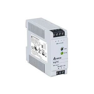 Napájací zdroj DELTA DRS-24V50W1NZ, montáž na DIN lištu Delta 24V/2,1A, SYNC, NEC trieda 2
