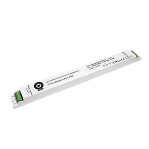 Napájací zdroj POS FTPC100V24-S-PCT-PDS, ovládač POS LED 24V/4,16A, tenké plastové puzdro, zásuvné konektory, tlačidlové ovládanie jasu (sekundárne)