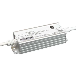 Napájací zdroj POS MCHQ80V12-GE, LED ovládač 12V/6,67A 80W CV, kovové puzdro, PFC, EU AC vstup (180-305VAC), IP67, nenastaviteľný