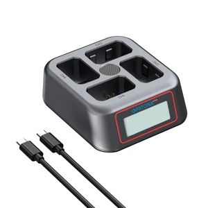 PATONA Platinum USB-C PD QC 4-slot rýchlonabíjačka pre Sony NP-FW50