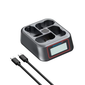 PATONA Platinum USB-C PD QC 4-slot rýchlonabíjačka pre Nikon EN-EL15