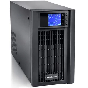 Qoltec Pure Sine Wave UPS | 3kVA | 2400W | AVR | LCD | Pure Sine Wave