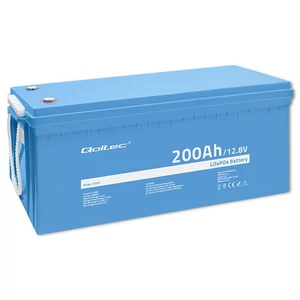 Baterie Qoltec LiFePO4 Litiu Fier Fosfat | 12,8 V | 200Ah | 2560Wh | BMS