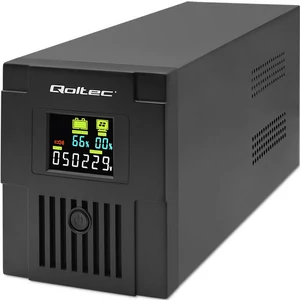 Qoltec Interaktív szünetmentes tápegység UPS| Monolith | 1500VA | 900W | LCD | USB