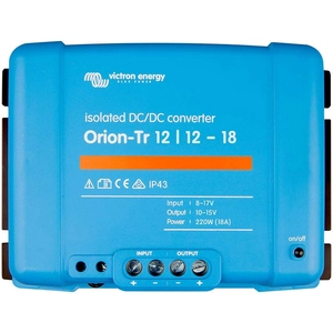 Victron Energy Orion-Tr 12/12-18A (220W) DC/DC konverter; 8-17V / 12V 18A; 220W