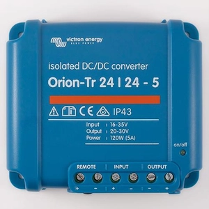 Victron Energy Orion-Tr 24/24-5A (120W) DC/DC konverter; 16-35V / 24V 5A; 120W