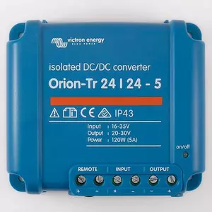 Victron Energy Orion-Tr 24/24-5A (120W) DC/DC konverter; 16-35V / 24V 5A; 120W (ORI242410110)