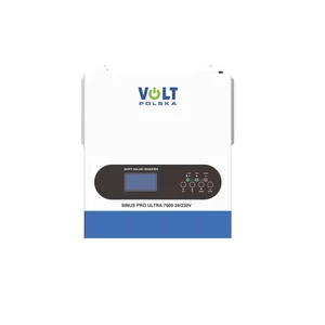 Volt Polska SINUS PRO ULTRA 7000 24/230V (3500W / 7000VA) + 100A MPPT (30–500V) + Wi-Fi Napelemes Inverter