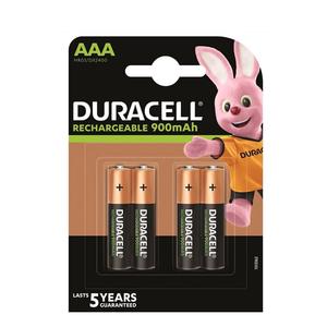 Duracell újratölthető elem, akkumulátor R2U Mikro 900mAh AAA B4