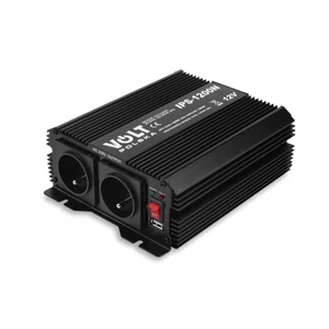 Volt Polska IPS 1200 Menič napätia z 12V na 230V (zosilňovač napätia) 800/1200W + USB