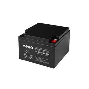 Volt Polska Battery AGM VPRO 12V 26 Ah VRLA Working battery AGM VPRO 12V