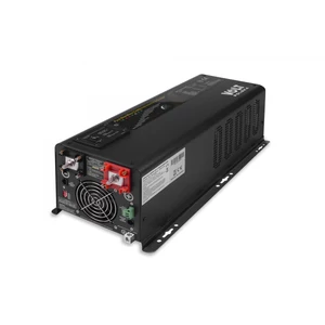 Volt Polska Power Sinus 3000 24/230V Convertizor de tensiune Inverter Convertizor de tensiune UPS încorporat Sursă de alimentare neîntreruptă (3000/9000W) - Negru