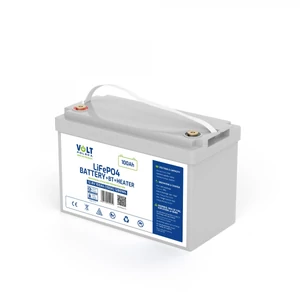 Volt Polska batéria LiFePO4 Batéria 12V 100Ah (150A) Bluetooth + Vyhrievacia podložka + BMS, Lítium-železo-fosfátová batéria