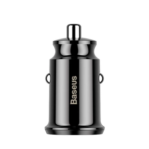 Baseus Grain dual USB szivargyújtó töltő 3.1A fekete (CCALL-ML01)