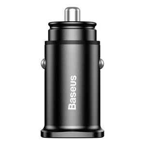 Baseus Square 2x USB QC 3.0 autós töltő, fekete (CCALL-DS01)