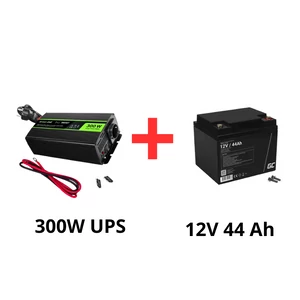 Green Cell Uninterruptible power supply for circulating pumps 300W + 44Ah battery pack