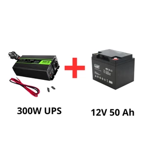Green Cell Uninterruptible power supply for circulating pumps 300W + 50Ah battery pack