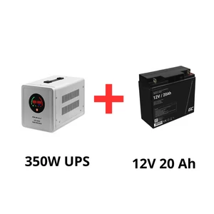 Qoltec Szünetmentes tápegység keringető szivattyúkhoz 350W + 20Ah akkumulátor csomag