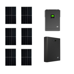 Powered Solar MPPT System Package/Set 48V DC 3000W Green Cell Powernest with Energy Storage