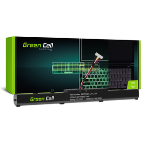 Battery Green Cell A41N1501 for Asus ROG GL752 GL752V GL752VW, Asus VivoBook Pro N552 N552V N552VW N552VX N752 N752V N752VX