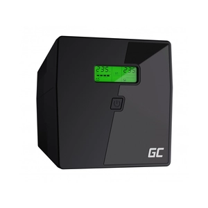 Green Cell UPS Szünetmentes tápegység Microsine 1000VA LCD kijelző