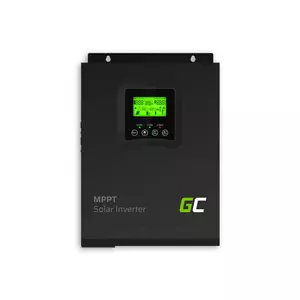 Green Cell Napelem inverter Szigetüzemű MPPT Napelem töltő 12V DC 230V AC 1000W/1000VA Tiszta színuszhullám