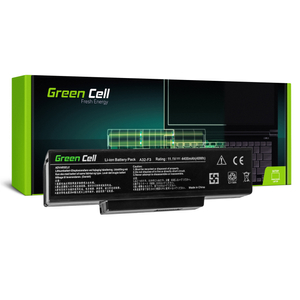 Green Cell Battery for Asus F2 F2J F3 F3S F3E F3F F3K F3SG F7 M51 / 11,1V 4400mAh