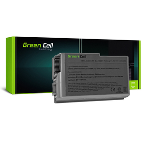 Green Cell Battery for Dell Latitude D500 D505 D510 D520 D530 D600 D610 / 11,1V 4400mAh