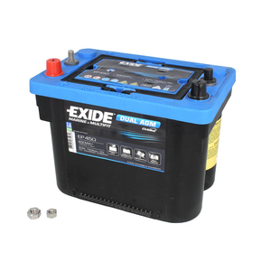 EXIDE EP450 50Ah 750A Bal + Autó Akkumulátor